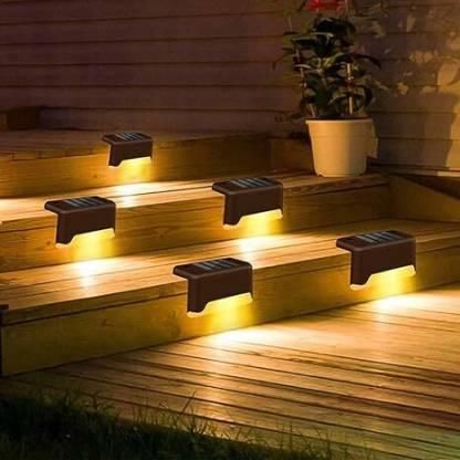 Radiant Solar Powered Waterproof Deck Lights for Outdoors - Sifatali